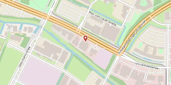 Karte der Umgebung von Universitätsallee 5, 28359 Bremen