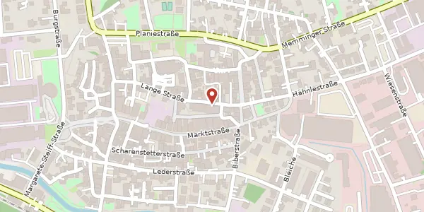 Karte der Umgebung von Lange Straße 36, 89537 Giengen/Brenz