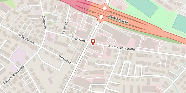 Karte der Umgebung von Nadorster Str. 222, 26123 Oldenburg