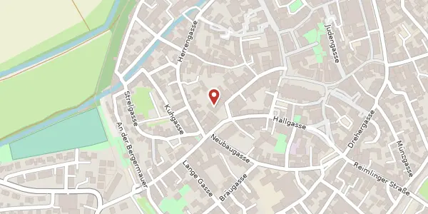 Karte der Umgebung von Weinmarkt 7, 86720 Nördlingen