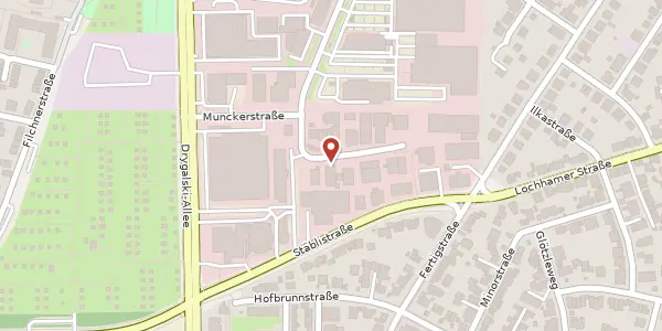 Karte der Umgebung von Meglingerstr. 56, 81477 München