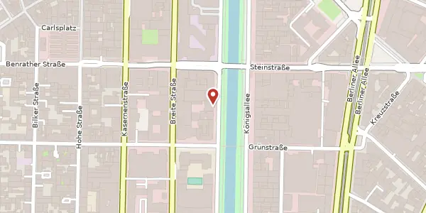 Karte der Umgebung von Königsallee 49-51, 40212 Düsseldorf