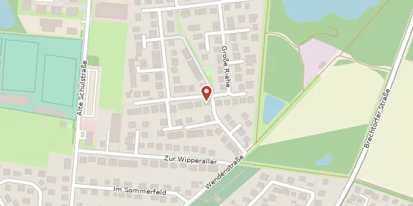 Karte der Umgebung von Große Riehe 96, 38448 Wolfsburg