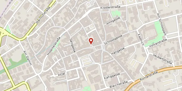 Karte der Umgebung von Spießgasse 12, 55232 Alzey