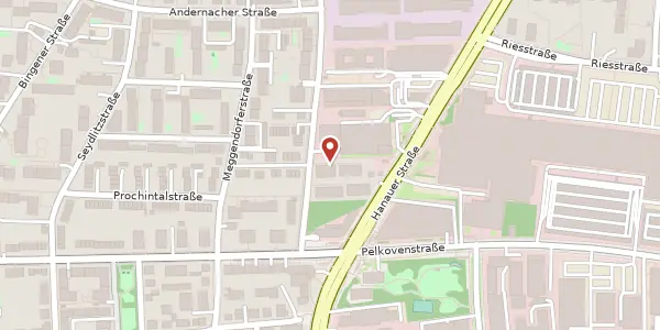 Karte der Umgebung von Ehrenbreitsteiner Str. 8 a, 80993 München
