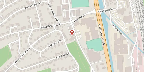 Karte der Umgebung von Hof-Feldbach-Str. 6/8, 35683 Dillenburg