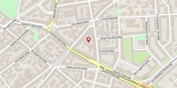 Karte der Umgebung von Ringelstr. 55, 60385 Frankfurt