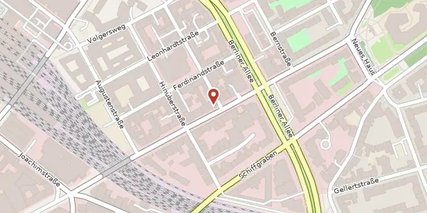 Karte der Umgebung von Königstraße 48, 30175 Hannover
