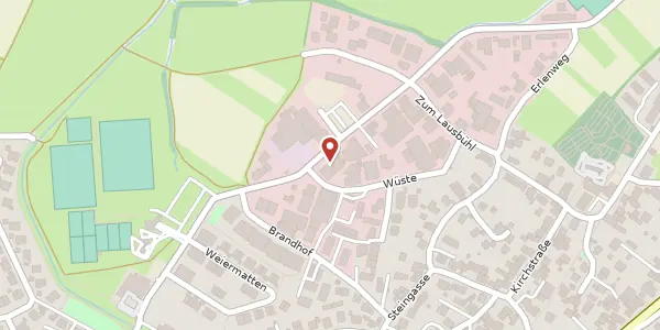 Karte der Umgebung von Gewerbestraße 14, 79227 Schallstadt