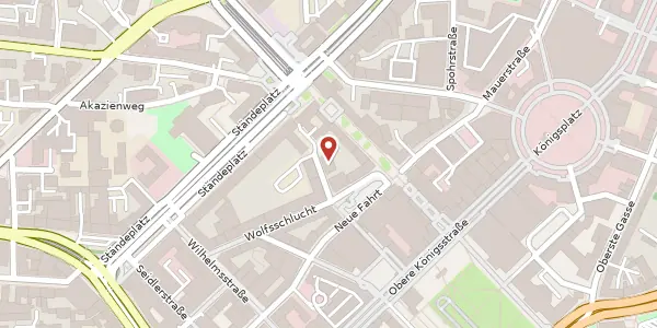 Karte der Umgebung von Theaterstraße 6, 34117 Kassel