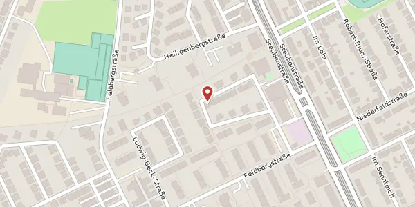 Karte der Umgebung von Claus-von-Stauffenberg-Straße 23, 68163 Mannheim