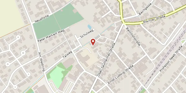 Karte der Umgebung von Ober-Saulheimer-Str. 15E, 55291 Saulheim