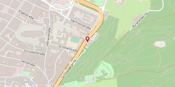 Karte der Umgebung von Schloßbergring 9, 79098 Freiburg im Breisgau