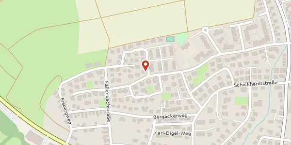 Karte der Umgebung von Brentano Straße 1, 72770 Reutlingen