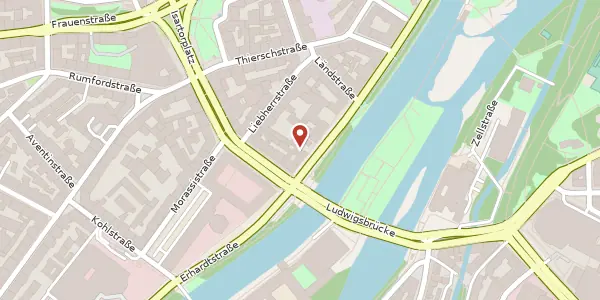 Karte der Umgebung von Steinsdorfstr. 20, 80538 München