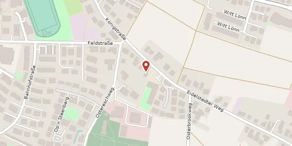 Karte der Umgebung von Eidelstedter Weg 10, 25469 Halstenbek