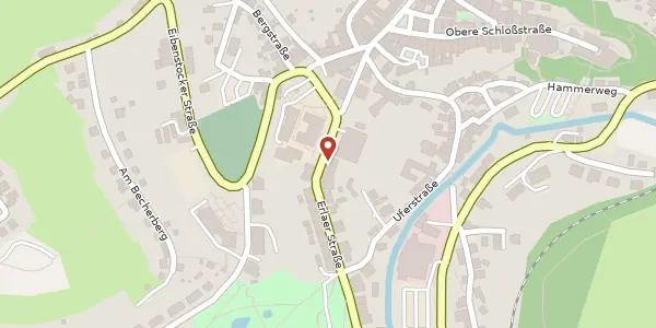 Karte der Umgebung von Erlaer Straße 7, 08340 Schwarzenberg