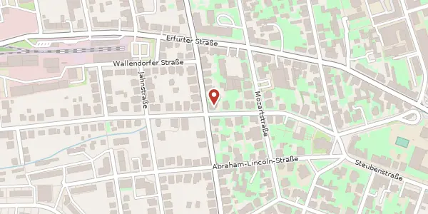 Karte der Umgebung von Paul-Schneider-Straße 16, 99423 Weimar