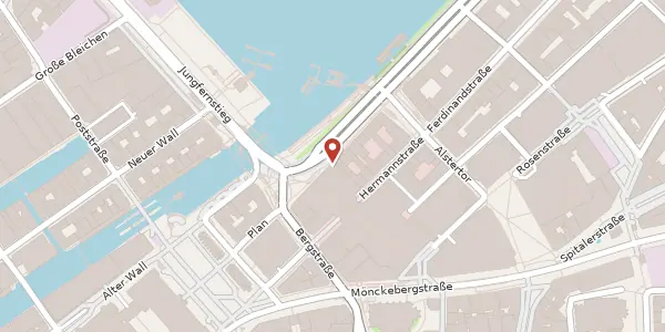 Karte der Umgebung von Ballindamm 39, 20095 Hamburg