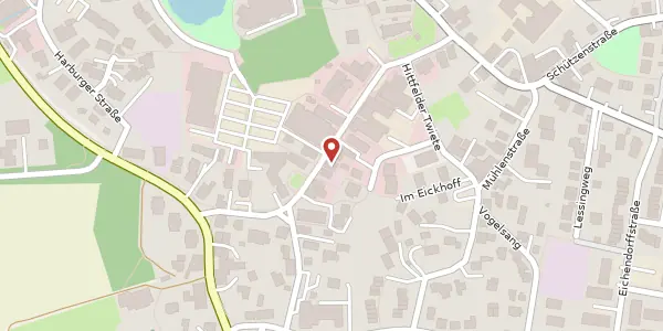 Karte der Umgebung von Kirchstraße 16, 21218 Seevetal