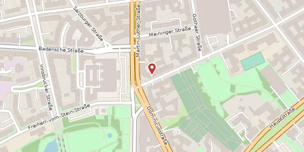Karte der Umgebung von Belziger Straße 74, 10823 Berlin