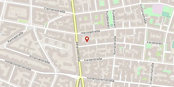 Karte der Umgebung von Viktor-Scheffel-Str. 20, 80803 München