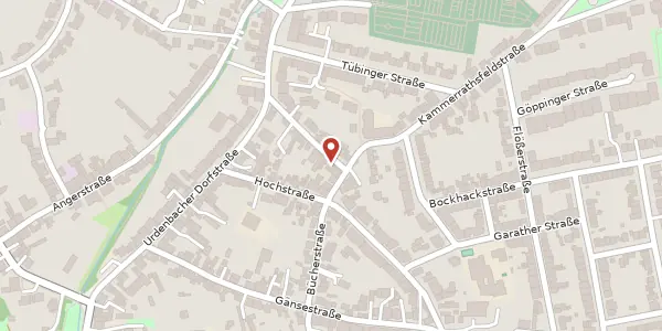 Karte der Umgebung von Jägerei 18a, 40595 Düsseldorf