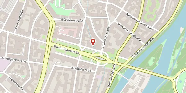 Karte der Umgebung von Maximilianstr. 45, 80538 München