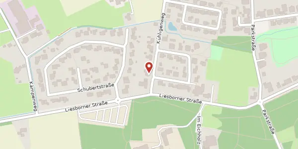 Karte der Umgebung von Kühligenweg 3, 59556 Lippstadt