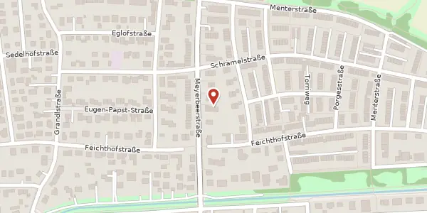 Karte der Umgebung von Meyerbeerstr. 22, 81247 München