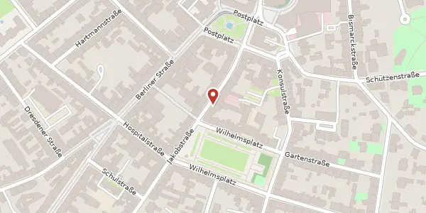 Karte der Umgebung von Jakobstraße 5 a, 02826 Görlitz