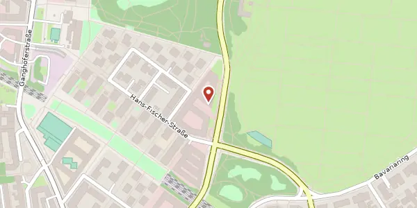 Karte der Umgebung von Theresienhöhe 28, 80339 München