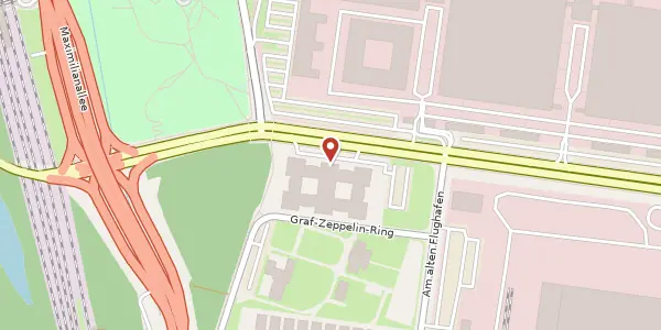 Karte der Umgebung von Messe-Allee 2, 04356 Leipzig