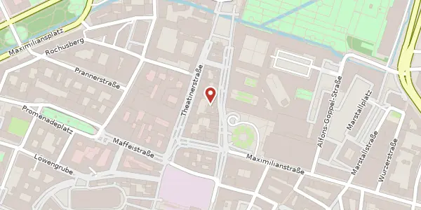 Karte der Umgebung von Residenzstr. 18, 80333 München