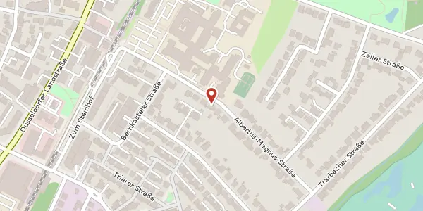 Karte der Umgebung von Albertus-Magnus-Str. 58, 47259 Duisburg
