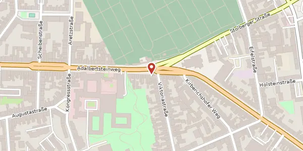 Karte der Umgebung von Adalbertsteinweg 112-114, 52070 Aachen