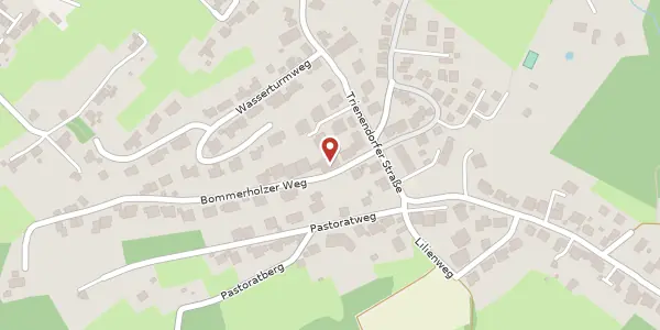 Karte der Umgebung von Bommerholzer Weg 6b, 58300 Wetter