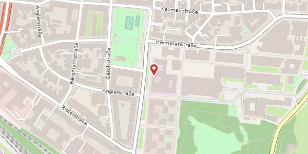 Karte der Umgebung von Ganghoferstr. 29, 80339 München