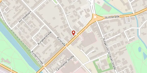 Karte der Umgebung von Aachener Straße 36, 52349 Düren
