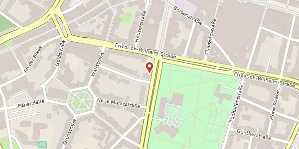 Karte der Umgebung von Düsseldorfer Str. 42, 47051 Duisburg