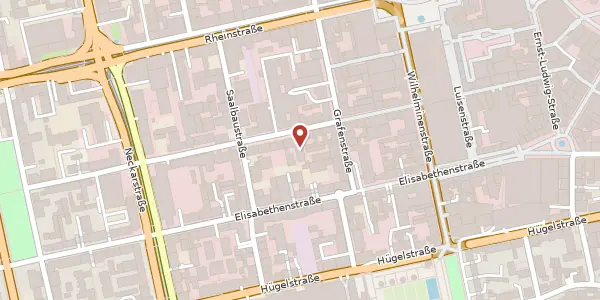 Karte der Umgebung von Adelungstr. 18, 64283 Darmstadt