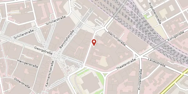 Karte der Umgebung von Luisenstraße 5, 30159 Hannover