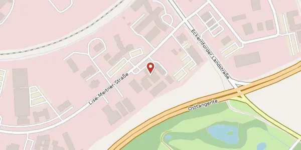 Karte der Umgebung von Lise-Meitner-Straße 7, 24941 Flensburg