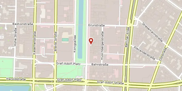 Karte der Umgebung von Königsallee 82-84, 40212 Düsseldorf