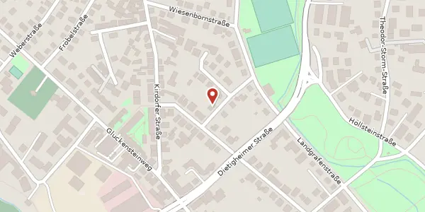 Karte der Umgebung von Sinclairstr. 4, 61350 Bad Homburg