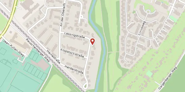 Karte der Umgebung von Lessingstr. 17, 41464 Neuss