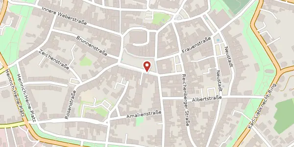 Karte der Umgebung von Markt 7, 02763 Zittau