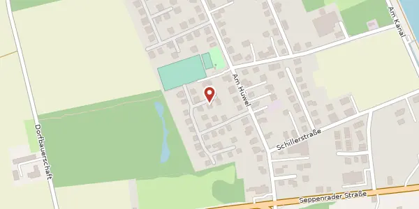 Karte der Umgebung von Anni-Siepe-Str. 11, 59348 Lüdinghausen