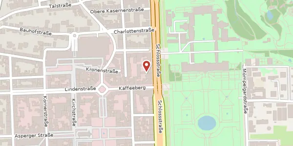 Karte der Umgebung von Schlossstraße 31/3, 71634 Ludwigsburg
