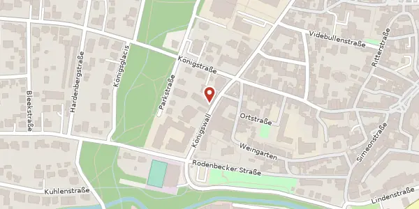 Karte der Umgebung von Königswall 22, 32423 Minden